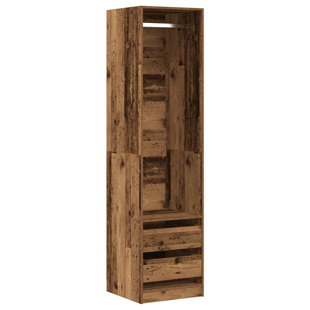 Garderoob vana puidu 50 x 50 x 200 cm tehispuit