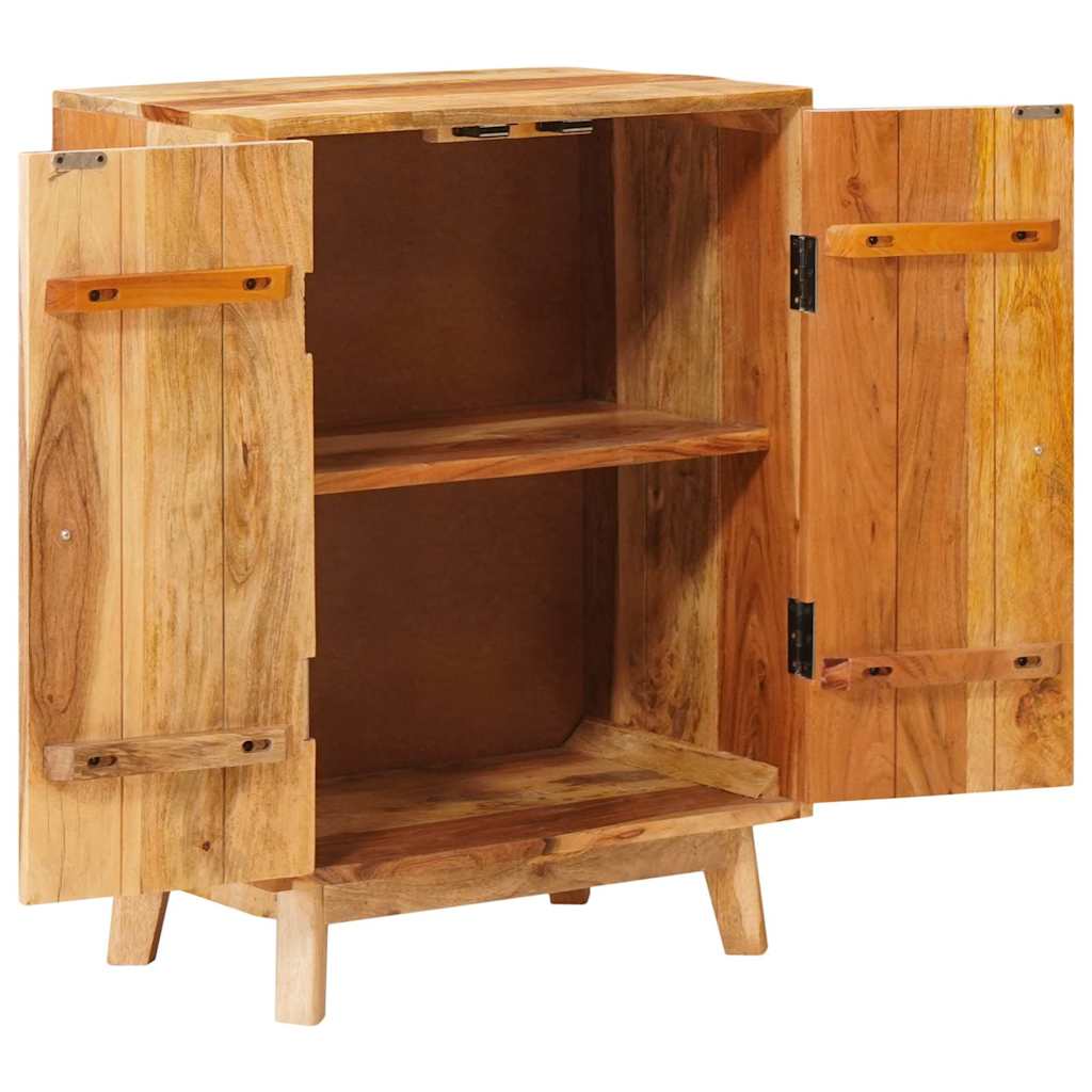 Ladustamiskapid riiuliga Pruun 55 x 35 x 75 cm Tugev mango puu