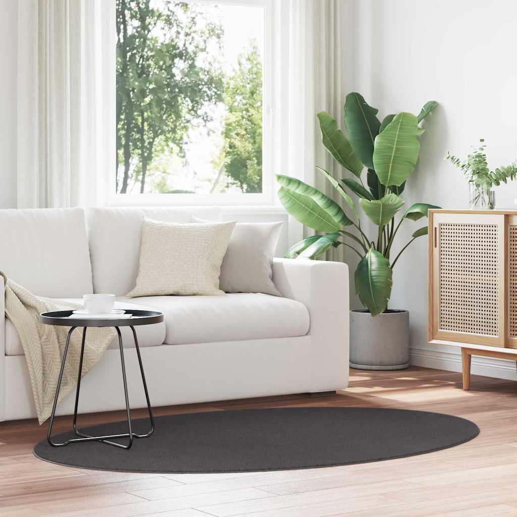 Vaip HUARTE Antratsiit 100 x 200 cm 100% Polüester