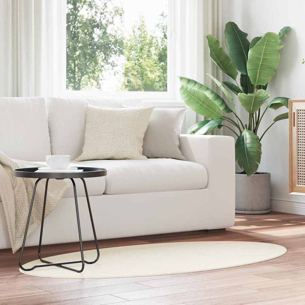 Vaip HUARTE Kreemjas 80 x 150 cm 100% Polüester