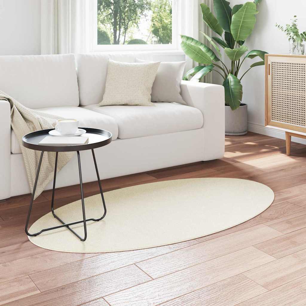 Vaip HUARTE Kreemjas 80 x 150 cm 100% Polüester