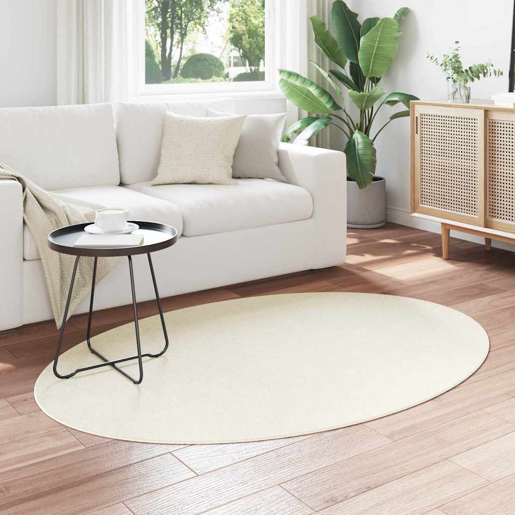 Vaip HUARTE Kreemjas 120 x 170 cm 100% Polüester