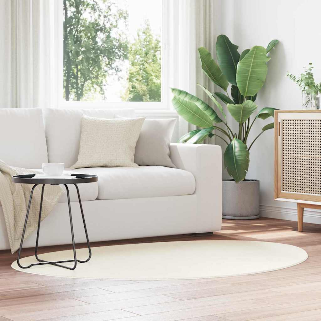 Vaip HUARTE Kreemjas 100 x 200 cm Polüester