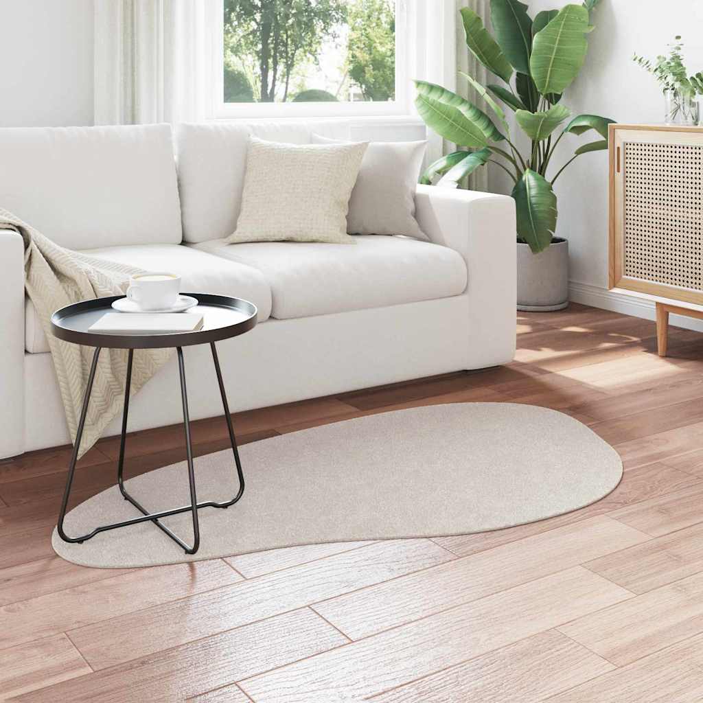 Vaip HUARTE Liivakarva 80 x 150 cm Polüester