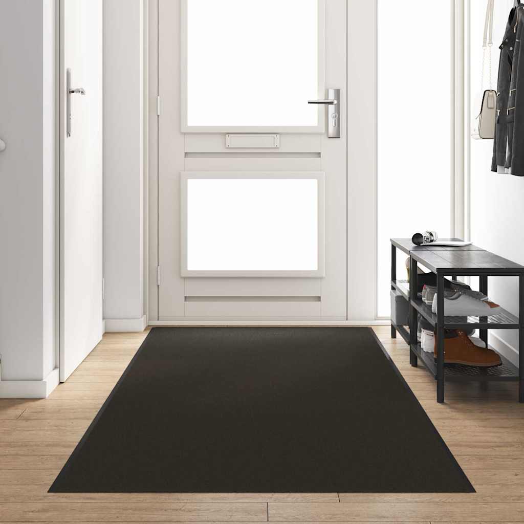 Uksematt Muu Must 120 x 400 cm Polüamiid ja PVC