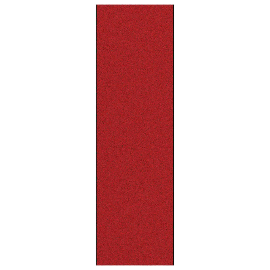 Uksematt Muu Punane ja Must 120 x 400 cm Polüamiid ja PVC