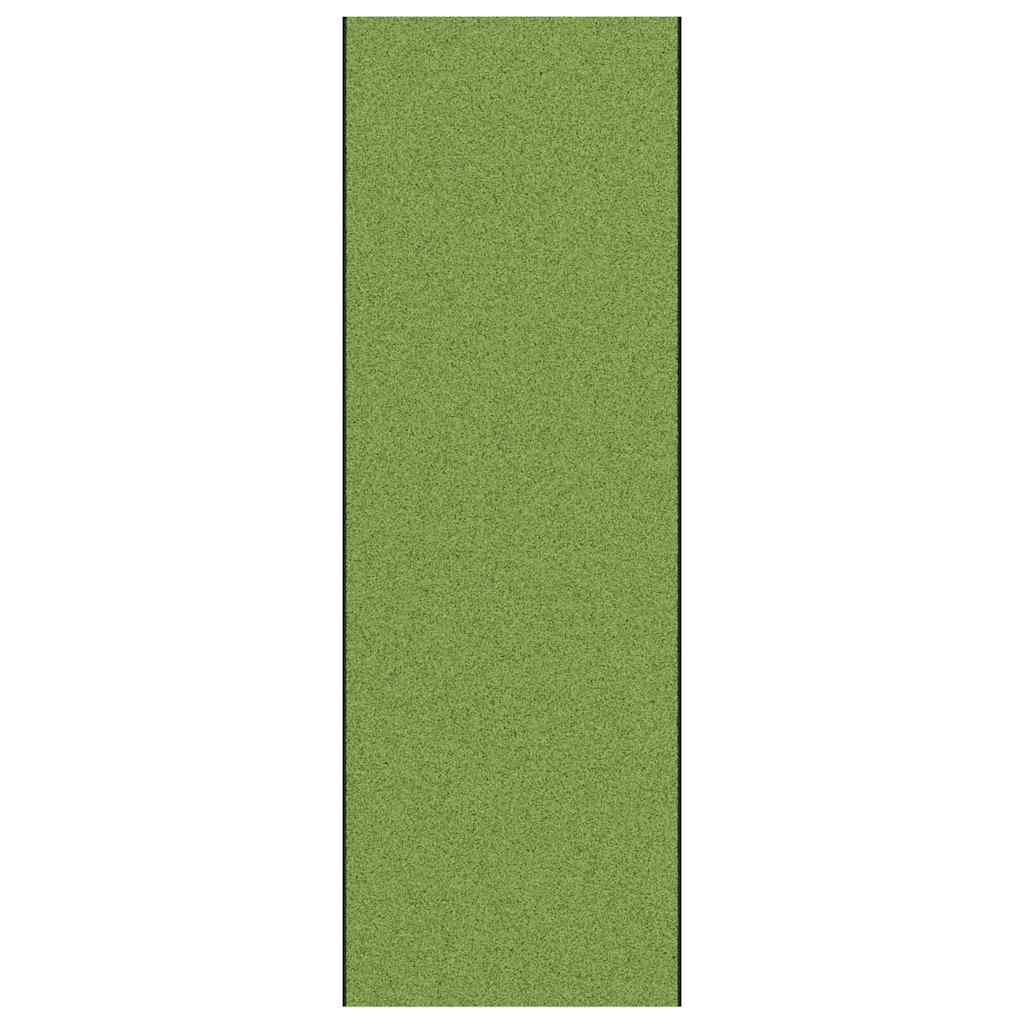 Uksematt Roheline ja Must 120 x 350 cm 100% polüamiid