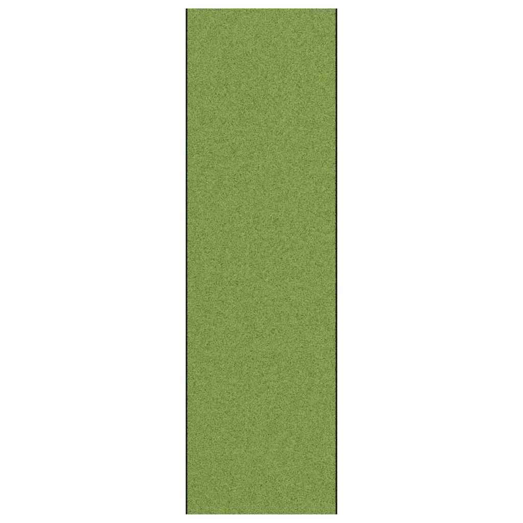 Uksematt Roheline ja Must 120 x 400 cm 100% polüamiid