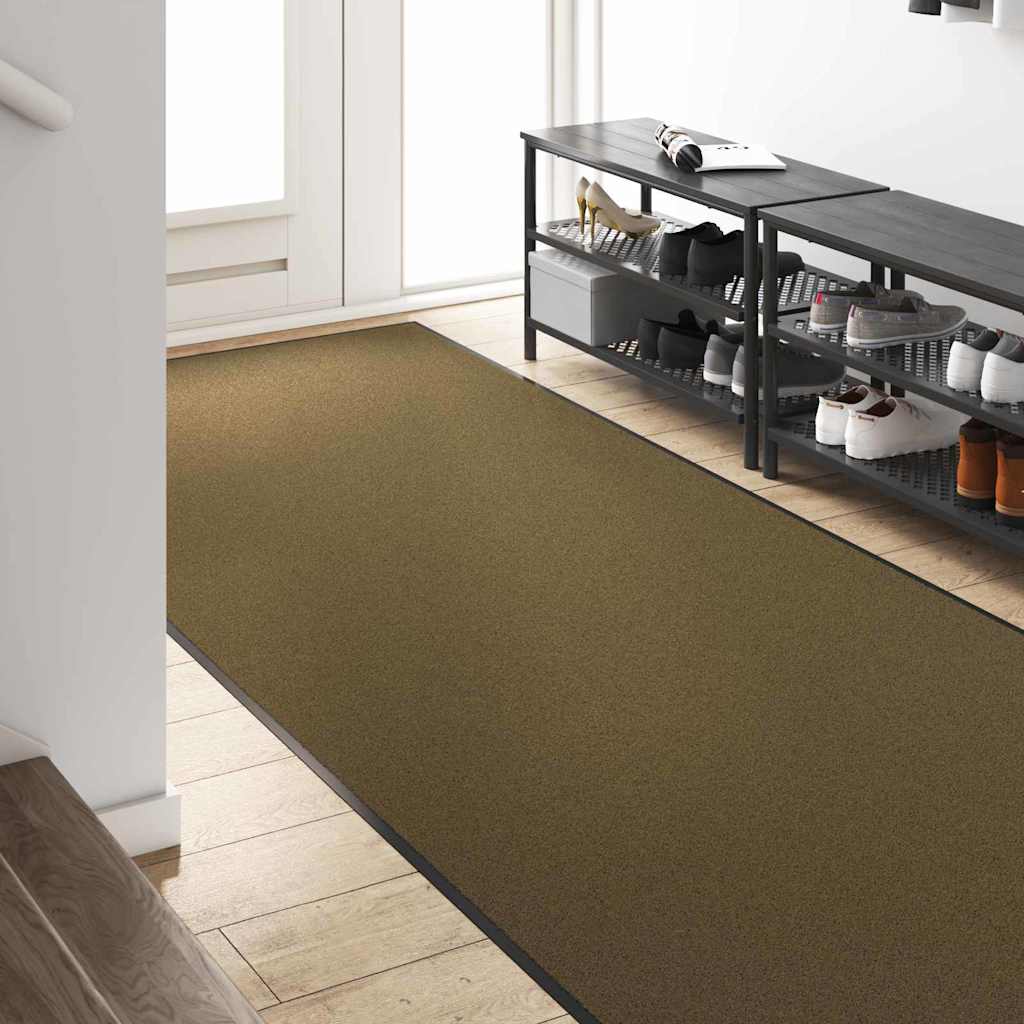 Uksematt Pruun ja must 120 x 250 cm 100% polüamiid