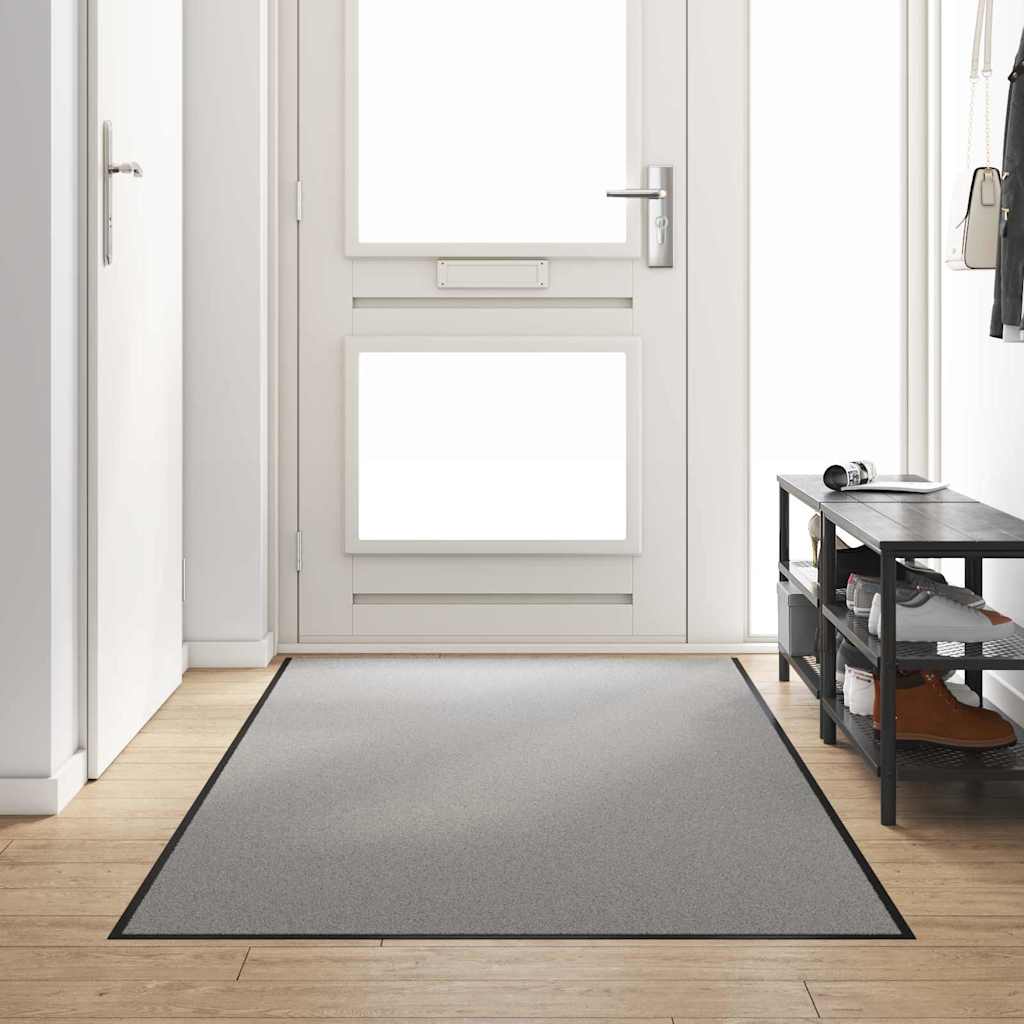 Uksematt Hall ja must 120 x 250 cm 100% polüamiid