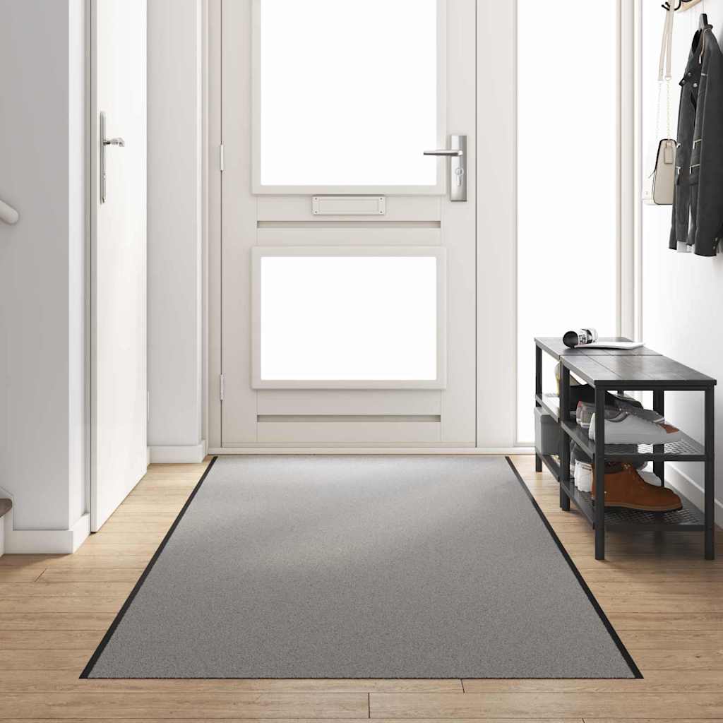 Uksematt Hall ja must 120 x 350 cm 100% polüamiid