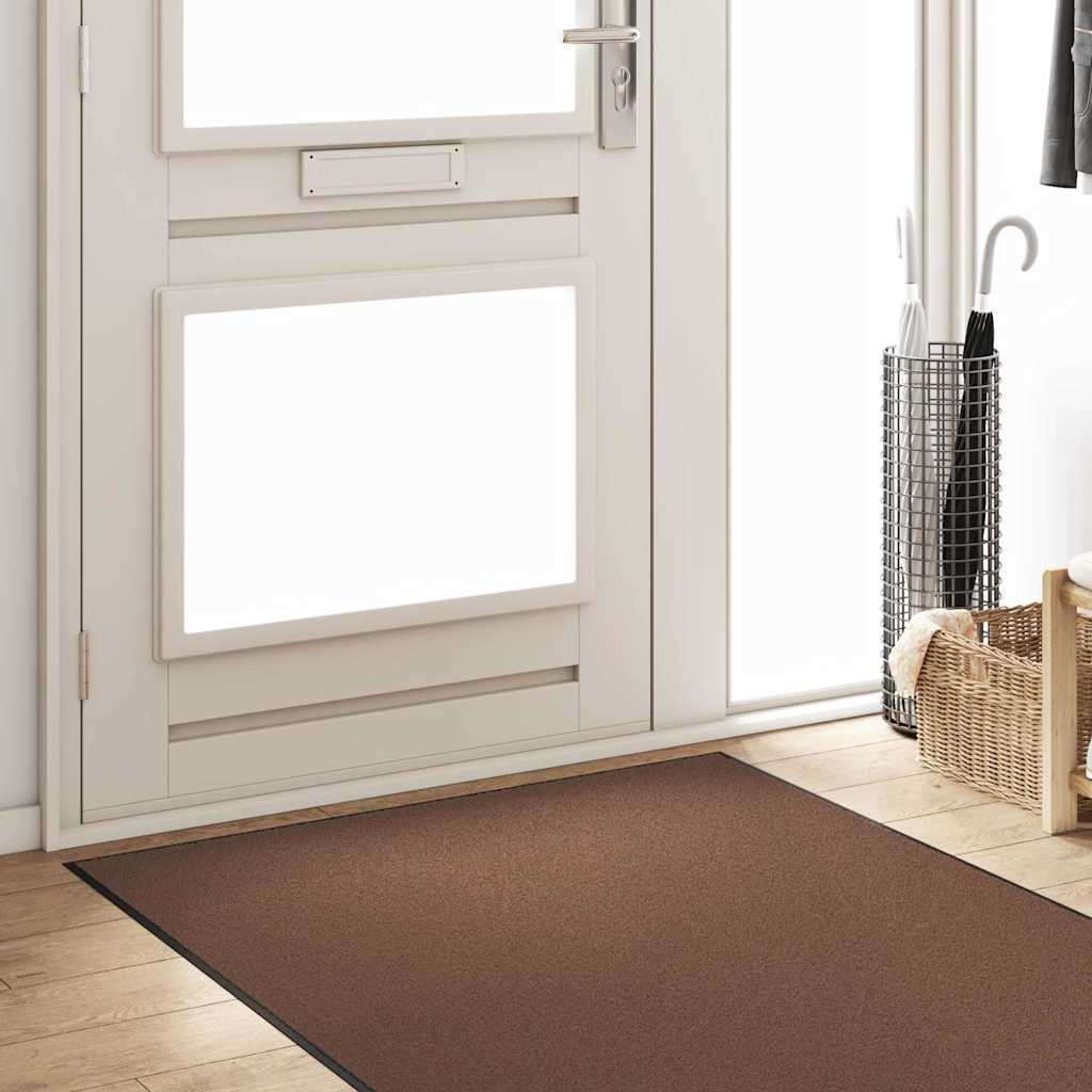 Uksematt Pruun ja must 120 x 300 cm 100% polüamiid