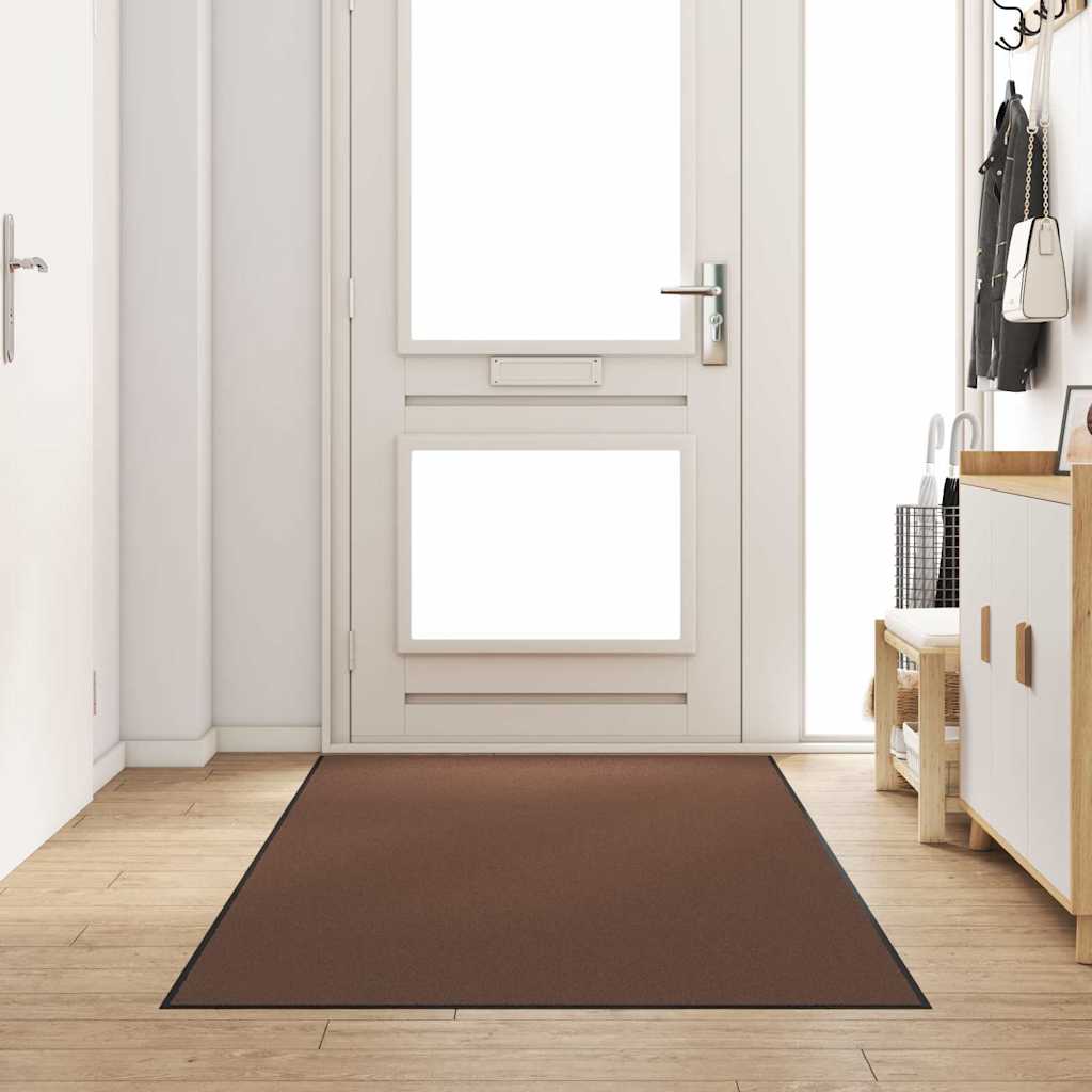 Uksematt Pruun ja must 120 x 300 cm 100% polüamiid