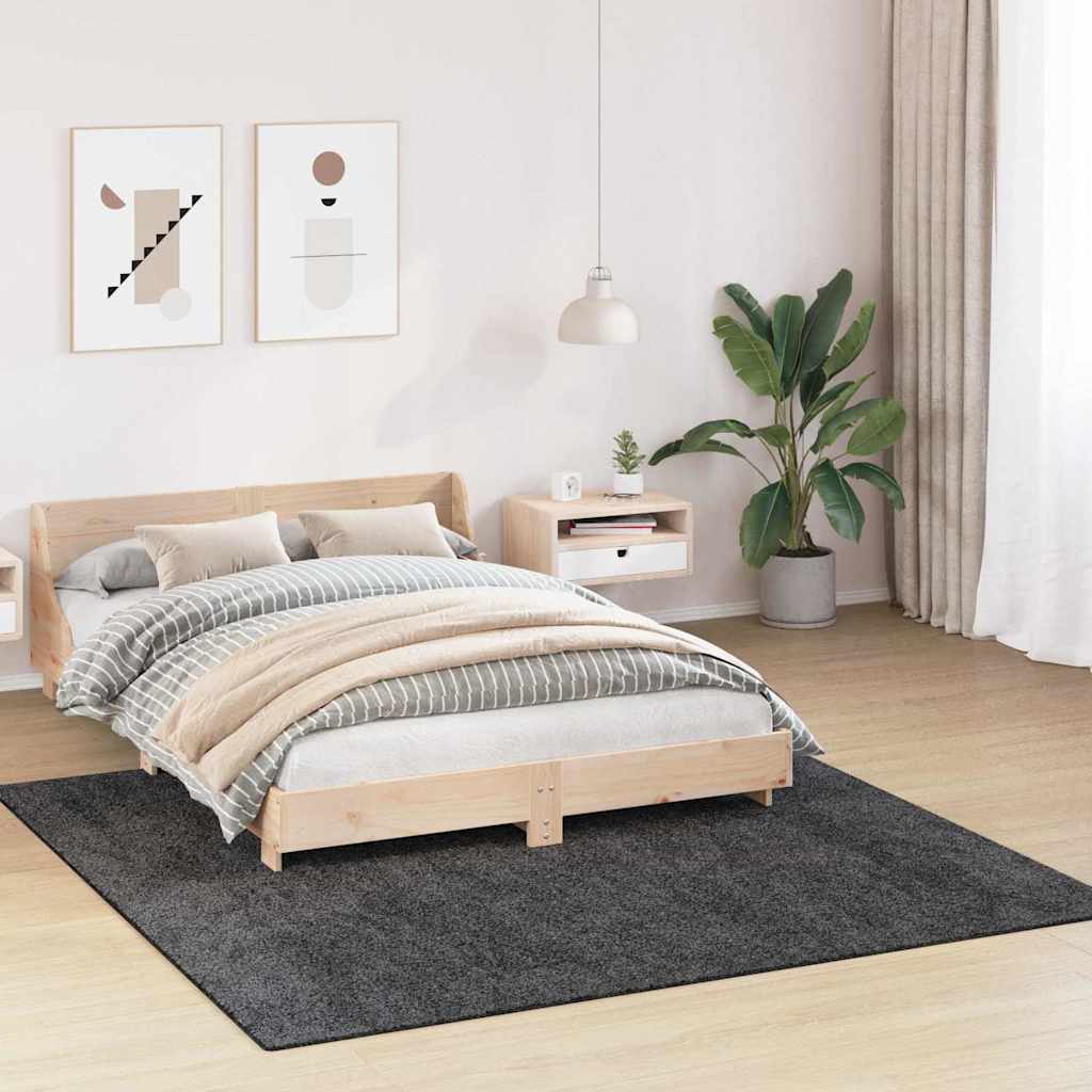 Libisemisvastane Shaggy Vaip Tumehall 200 x 200 cm PP