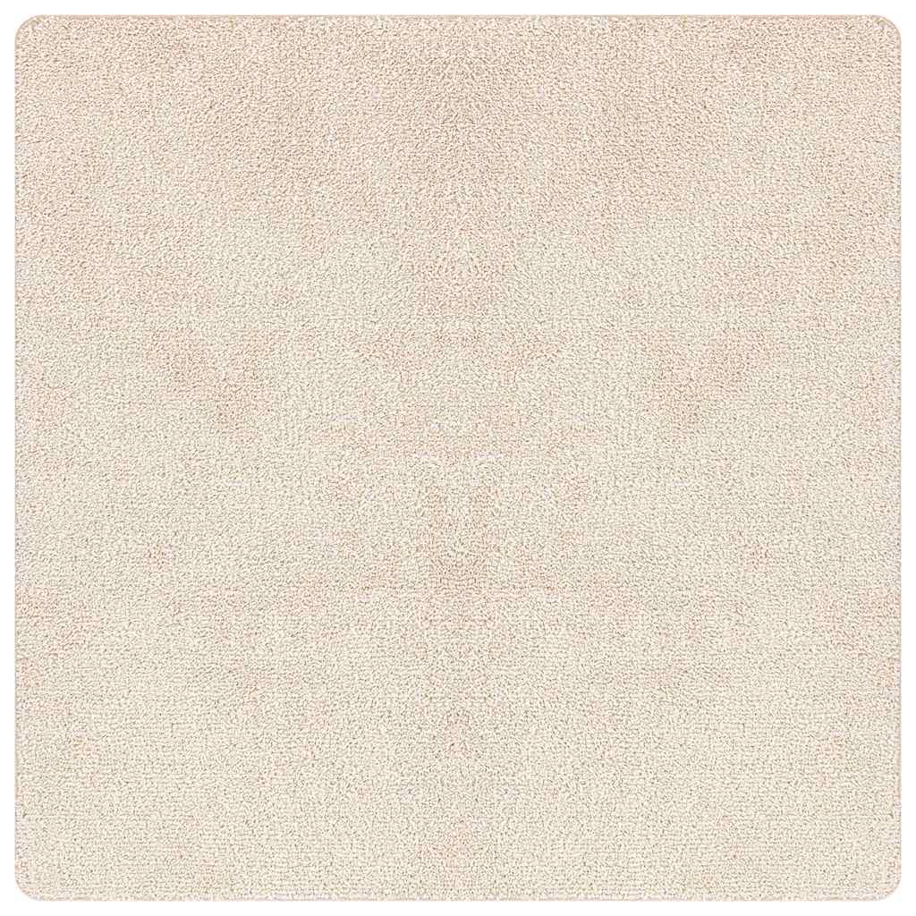 Libisemisvastane Shaggy Vaip Kreemjas 120 x 120 cm PP