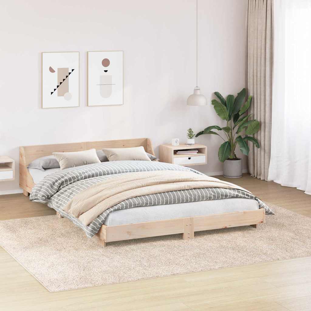 Libisemisvastane Shaggy Vaip Kreemjas 240 x 340 cm PP