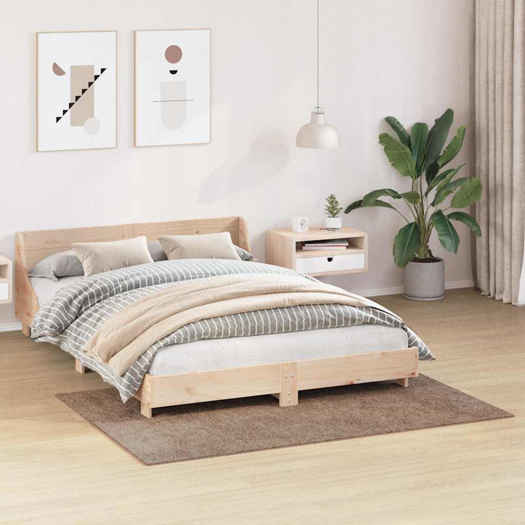 Libisemisvastane Shaggy Vaip Pruun 120 x 170 cm PP
