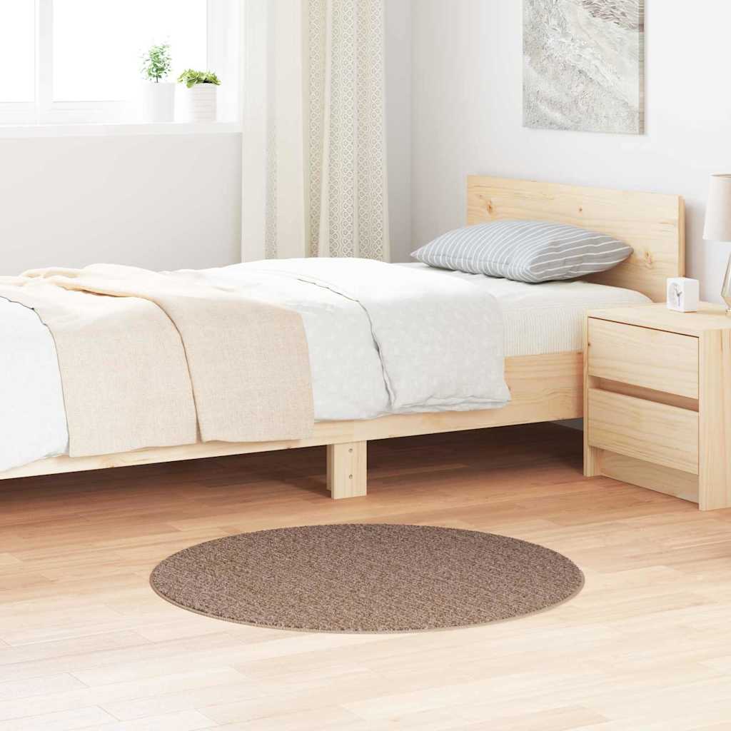 Libisemisvastane Shaggy Vaip Pruun 90 x 90 cm PP