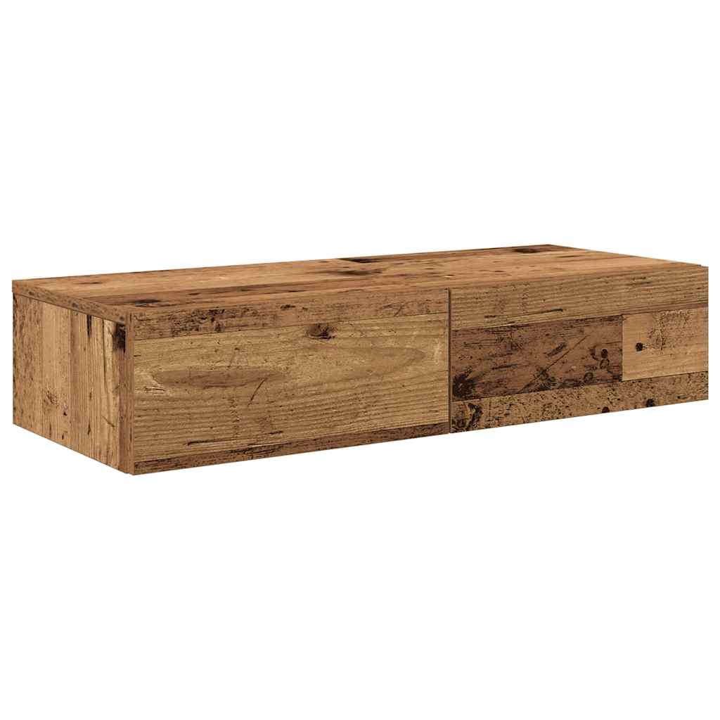 Seinariiul sahtlitega, vana puit, 80 x 33 x 17 cm, tehispuit