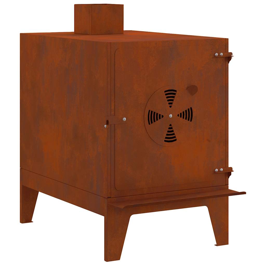 Matkapliit 35x50x60 cm Corten teras