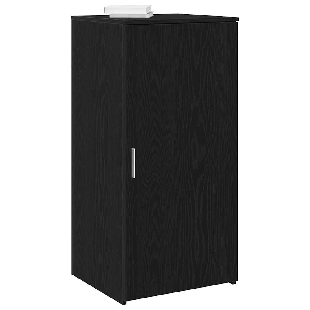 Hoiukapp must 50 x 45 x 103,5 cm töödeldud puidust