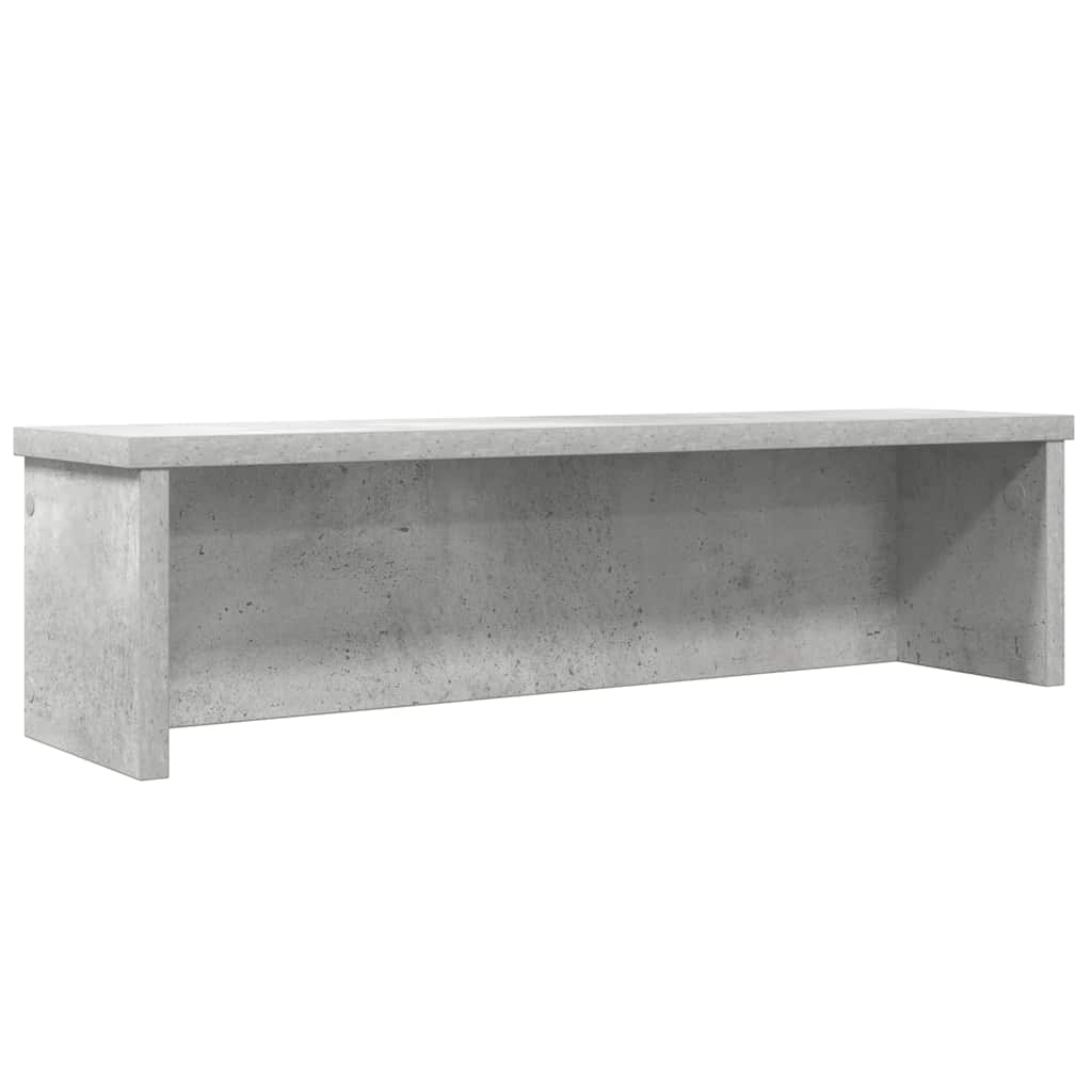 Virnastatav köögiriiul, betoonhall, 50x15x16 cm, tehispuit