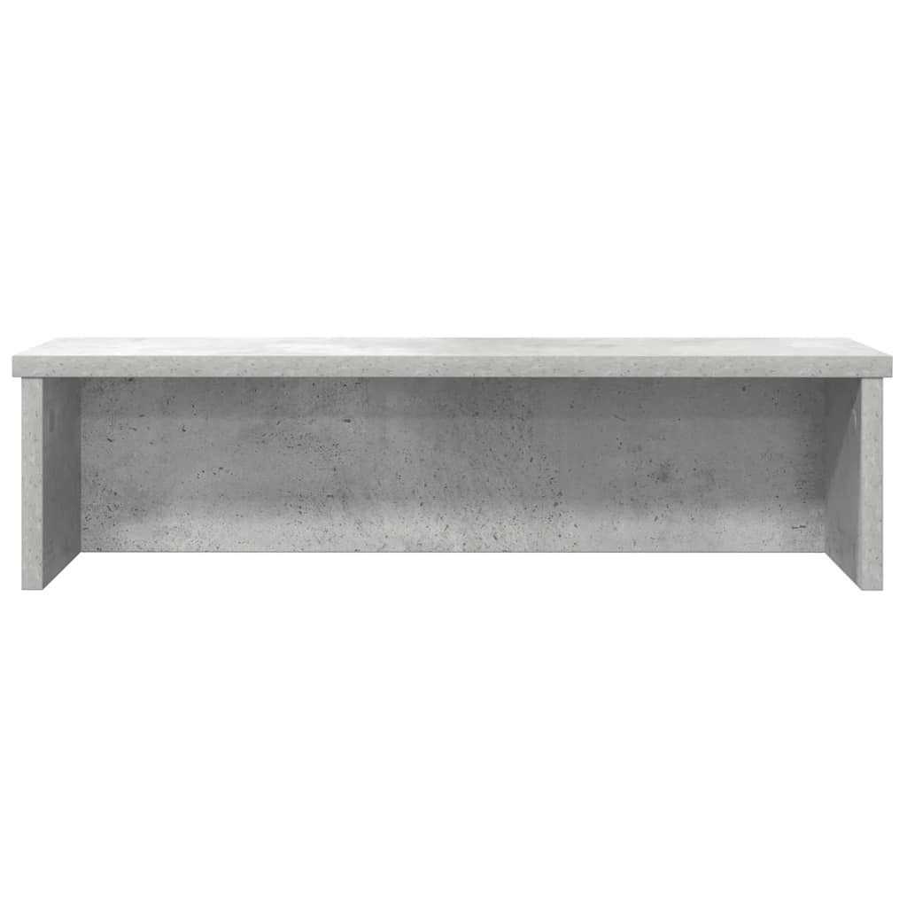 Virnastatav köögiriiul, betoonhall, 50x15x16 cm, tehispuit