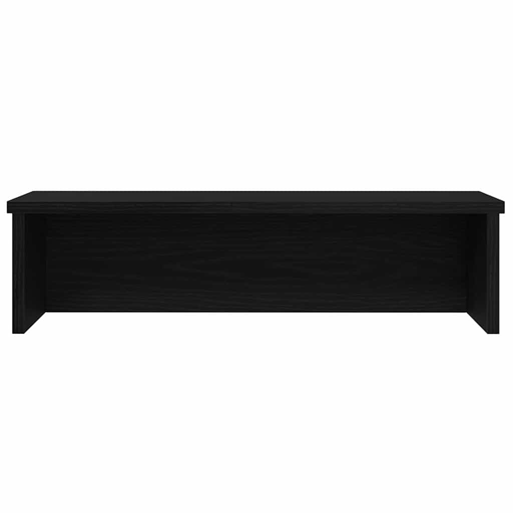 Köögiriiulid virnastatavad 2 tk, must, 60x15x16 cm