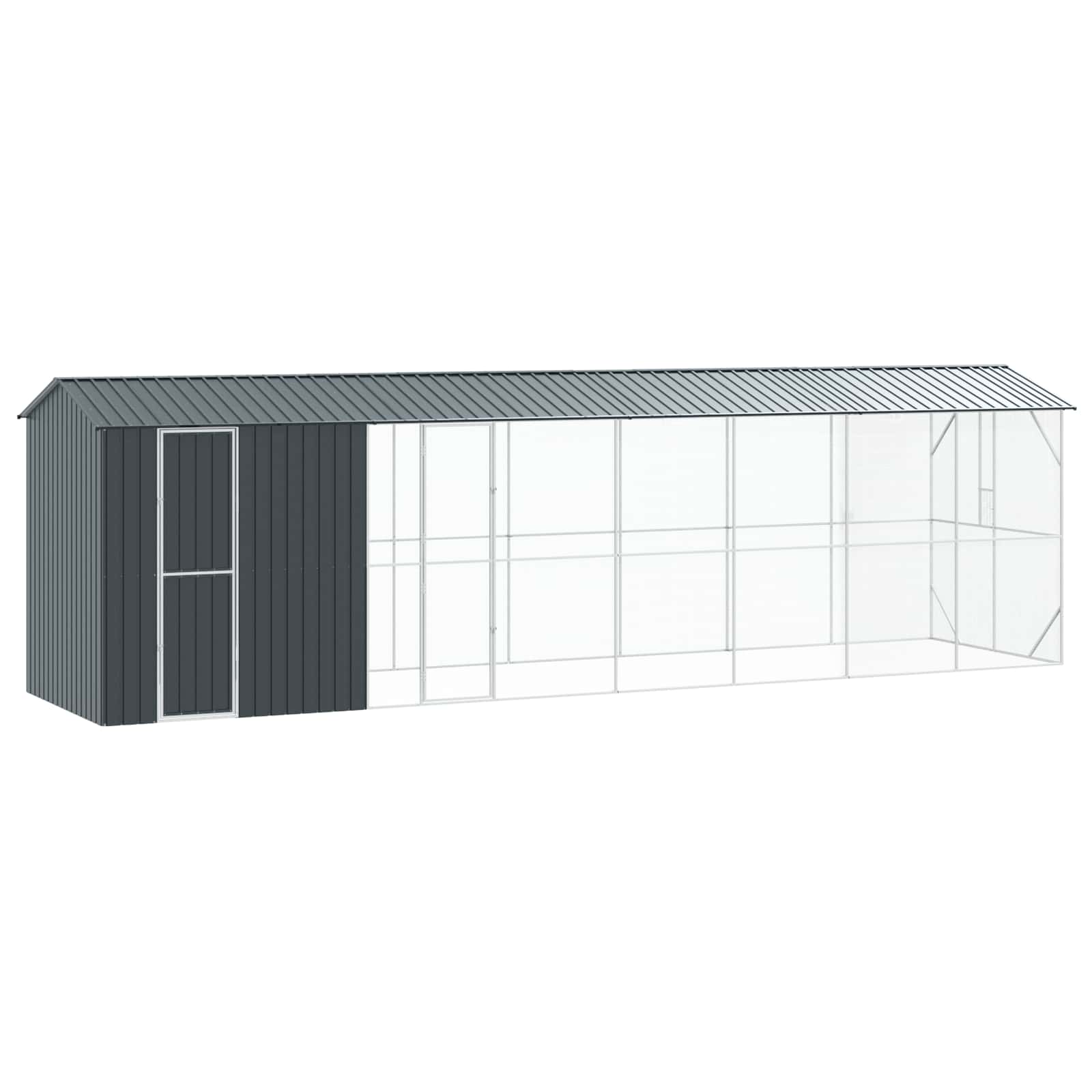 Lindude puur Antratsiit 860 x 208 x 247 cm Tsinkteras