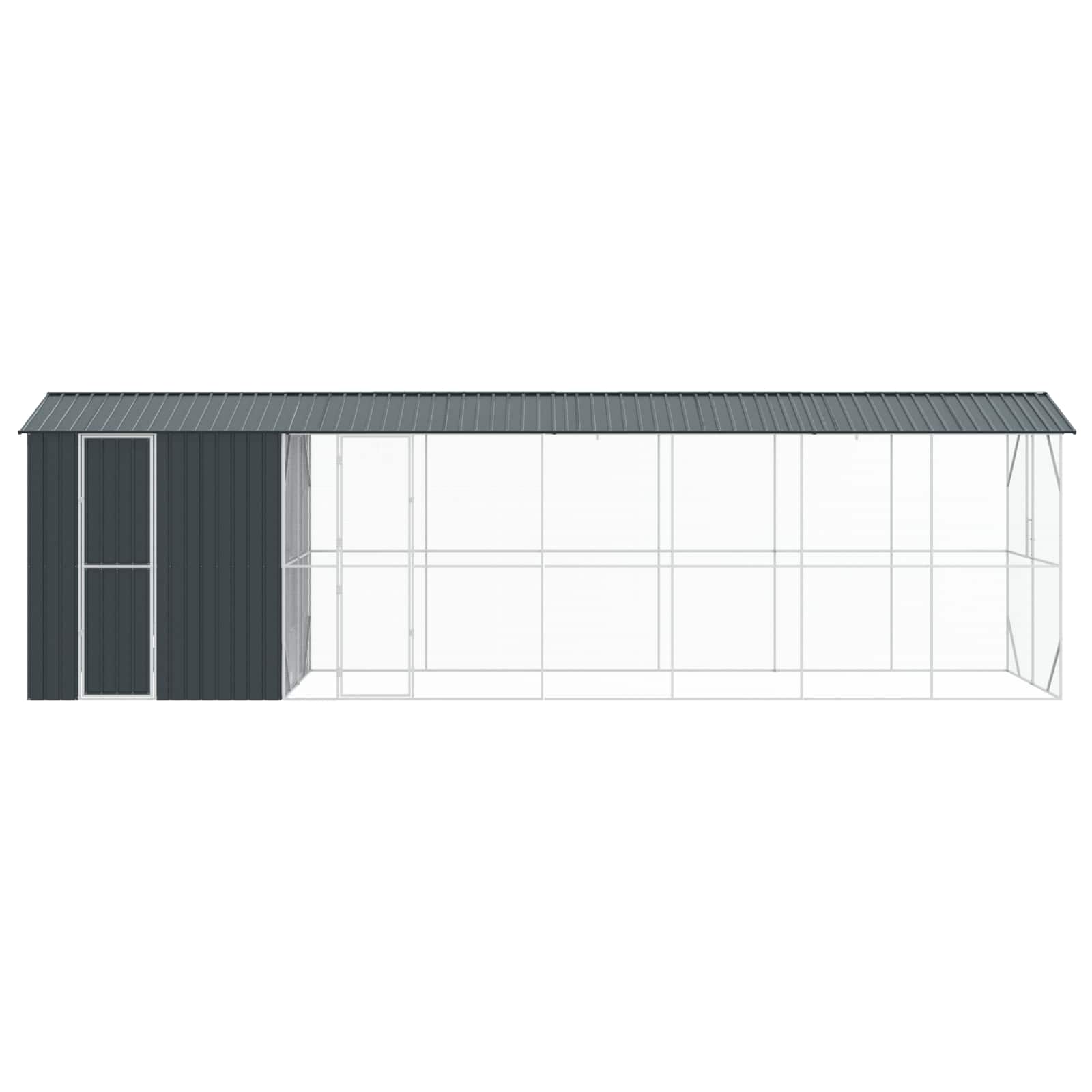 Lindude puur Antratsiit 860 x 208 x 247 cm Tsinkteras