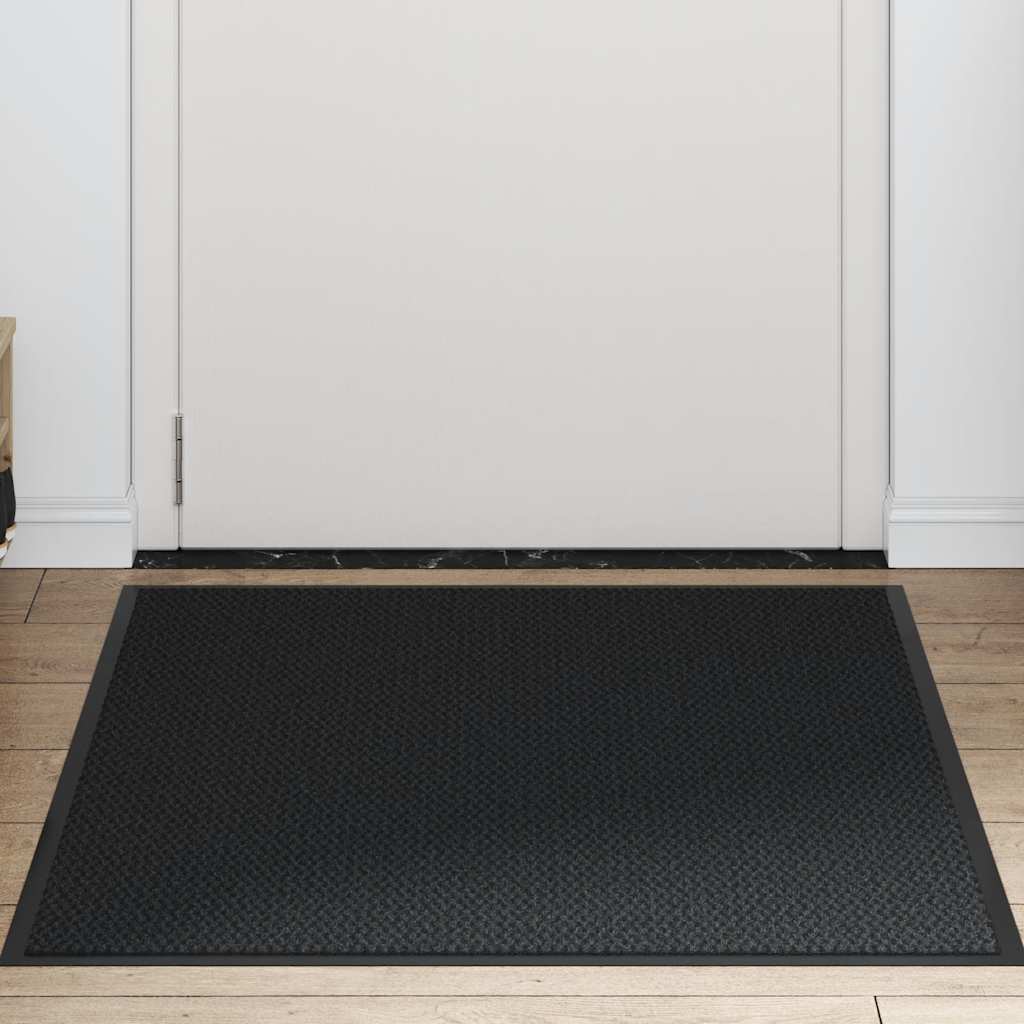 Uksematt, must, 80x120 cm