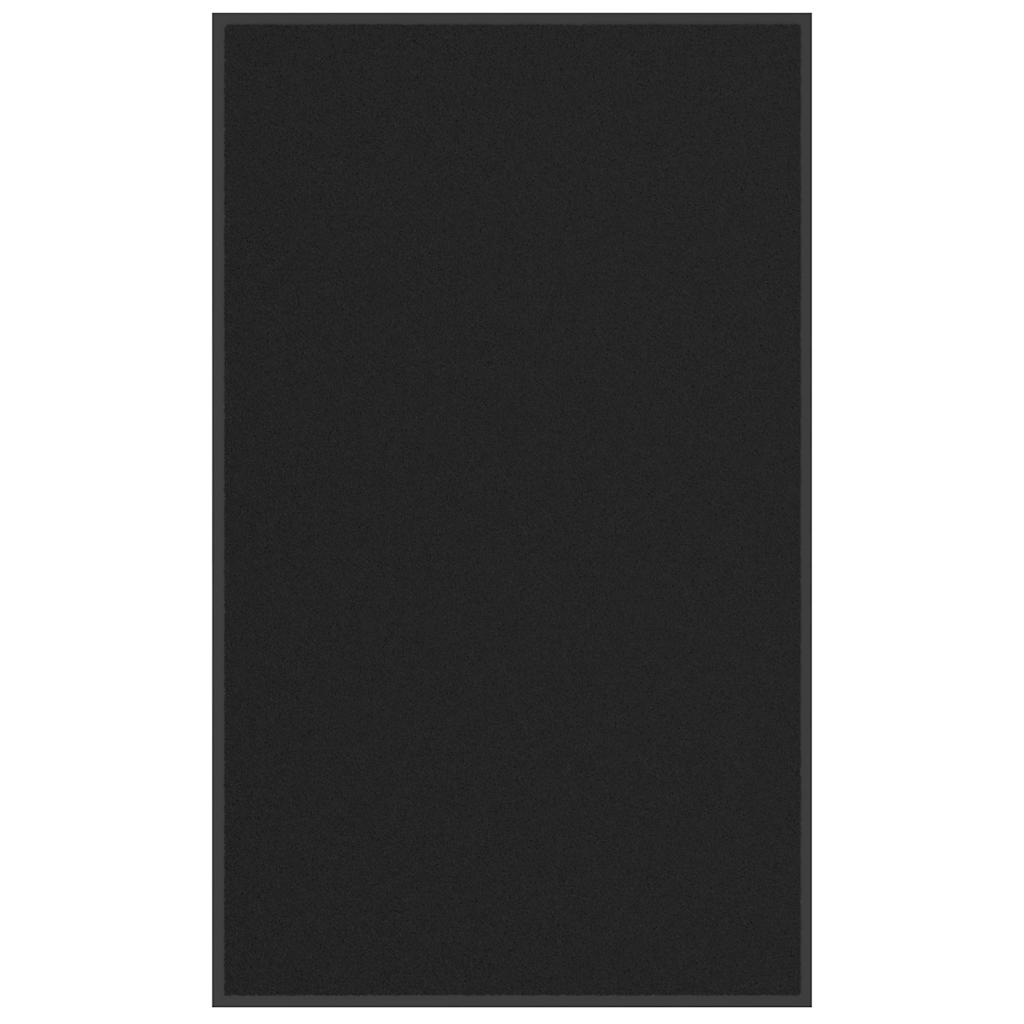 Uksematt, must, 90 x 150 cm