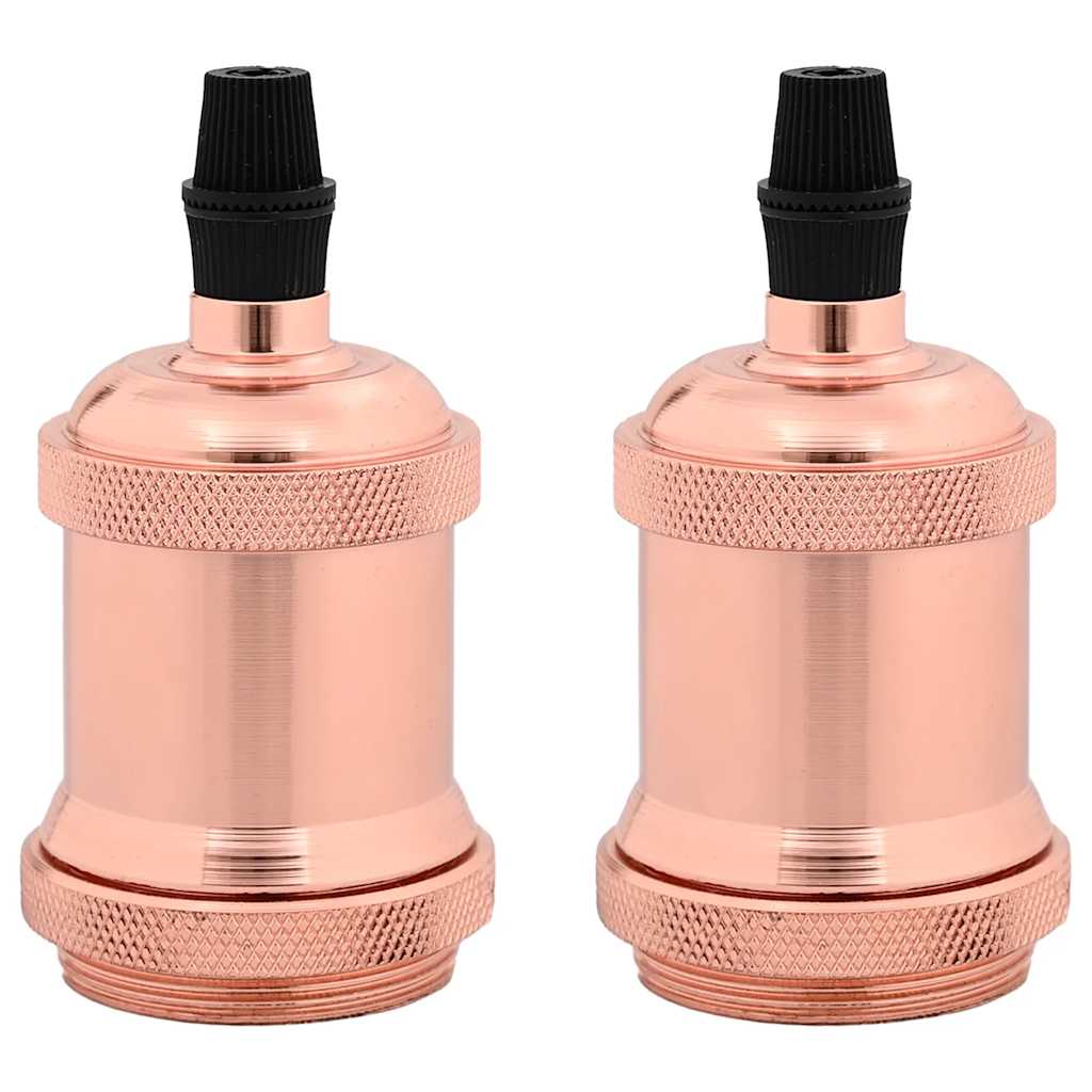 Lambihoidjad 2 tk Rose Gold E27
