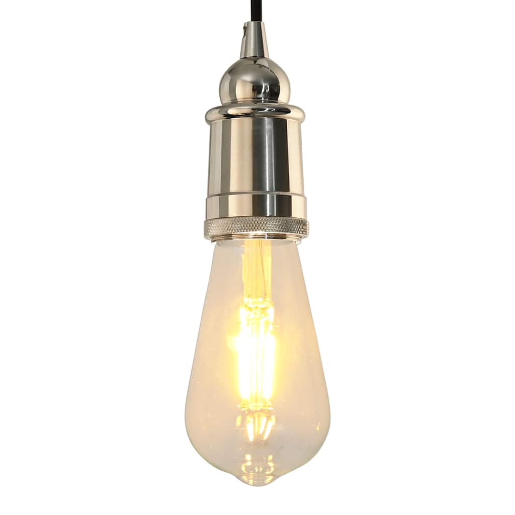 Lambihoidjad 2 tk Satin Nickel E27