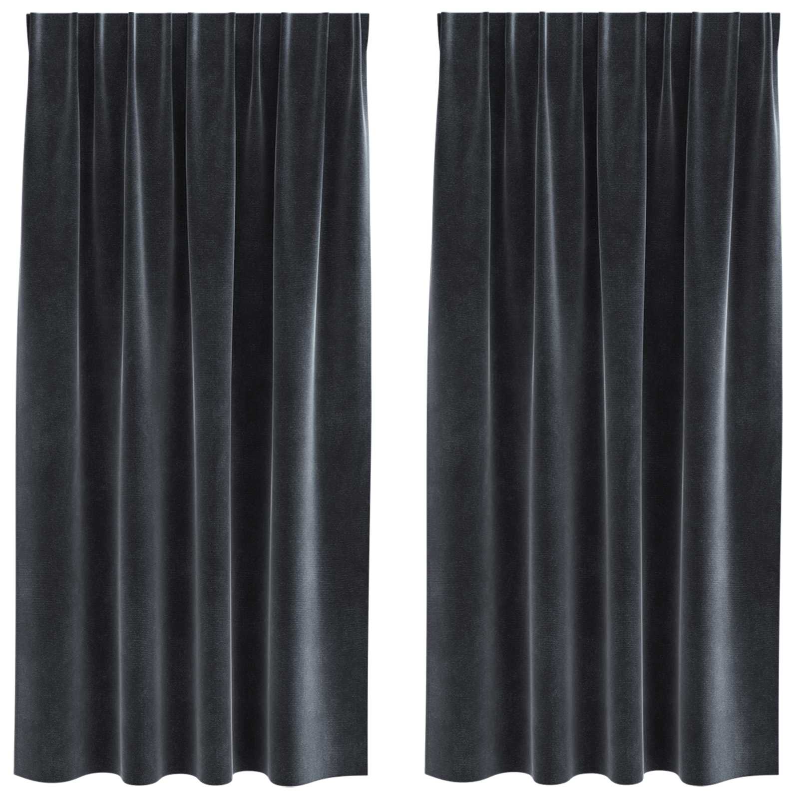 Kardinaid 2 tk Tumehall 140 x 175 cm Samet