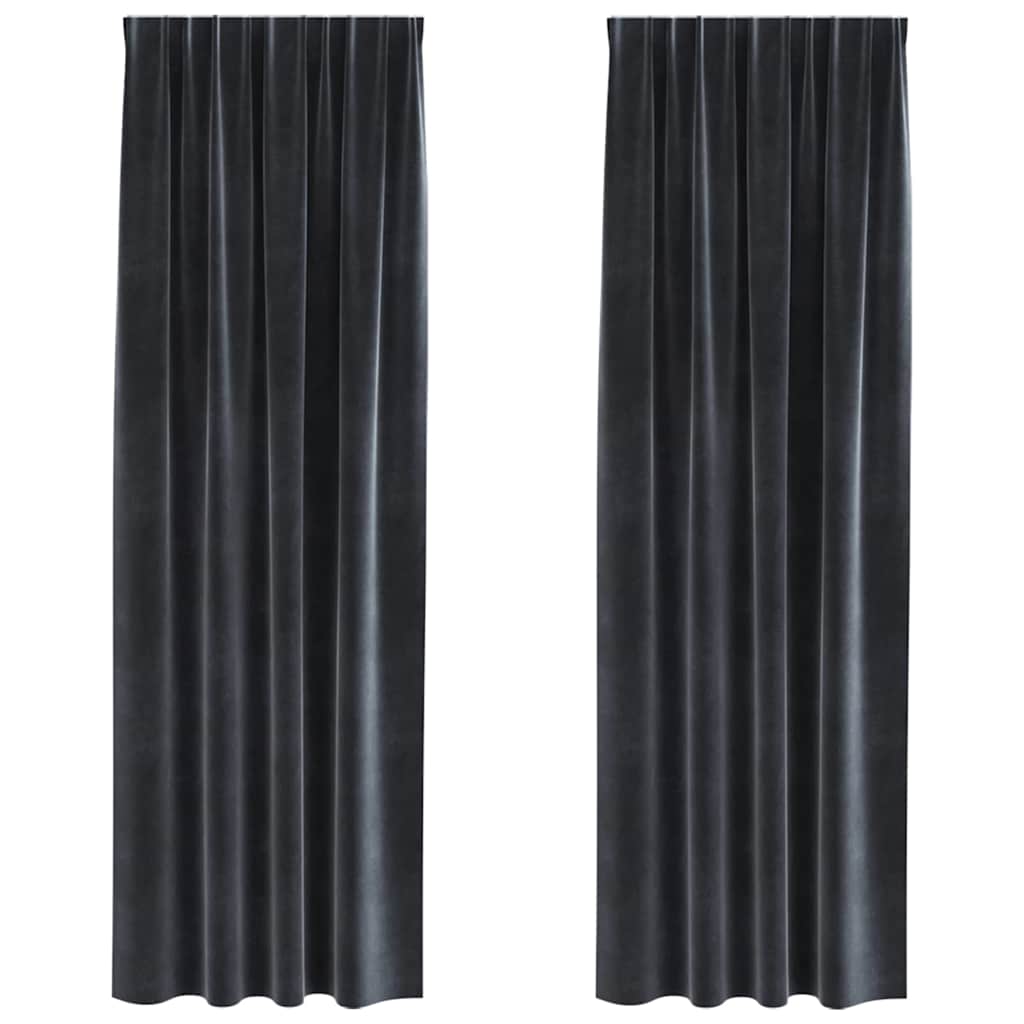 Kardinaid 2 tk Tumehall 140 x 245 cm Samet