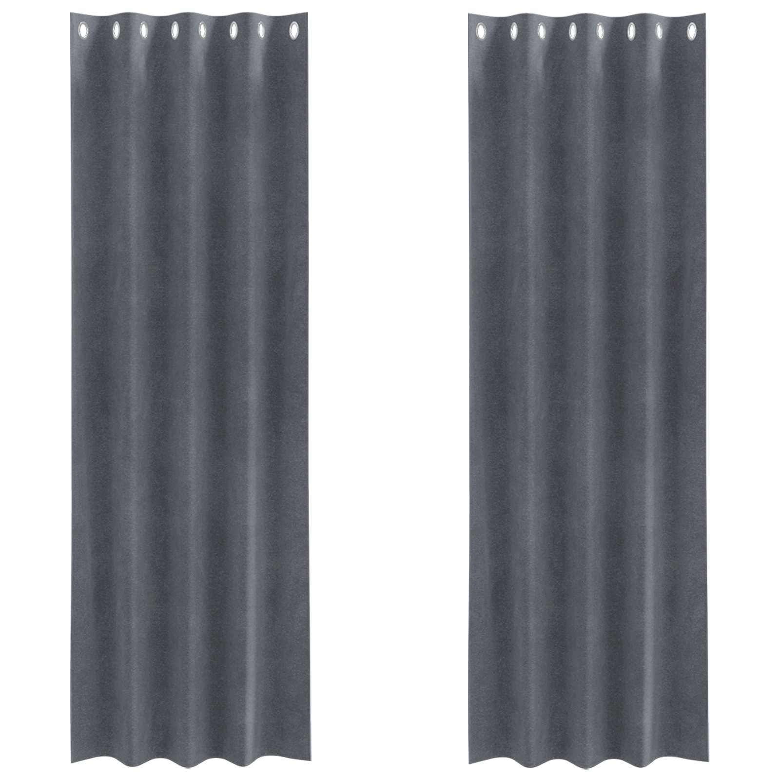 Kardinaid 2 tk Helehall 140 x 245 cm Samet