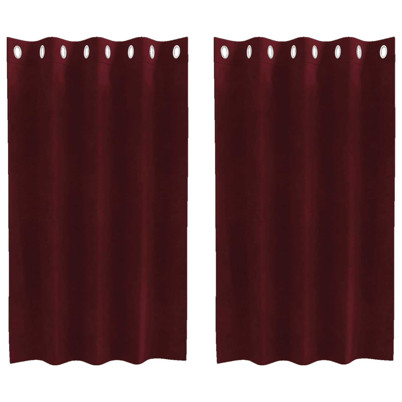 Kardinaid 2 tk Veinpunane 140 x 140 cm Samet