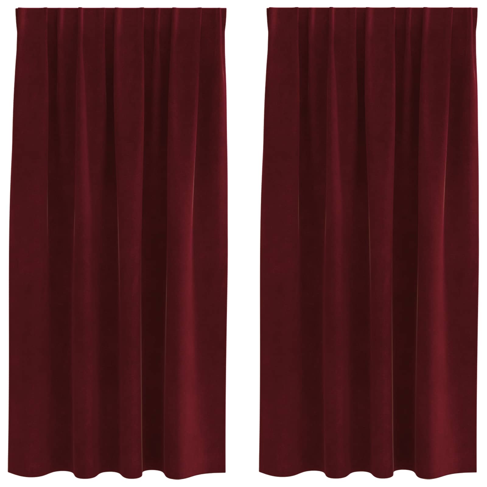 Kardinaid 2 tk Veinpunane 140 x 175 cm Samet