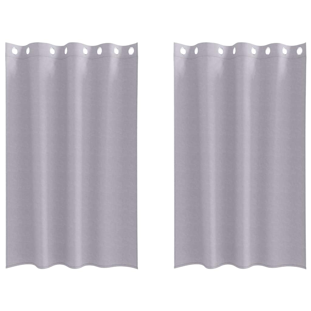 Kardinad rõngastega 2 tk Metallhall 175 x 140 cm Polüester