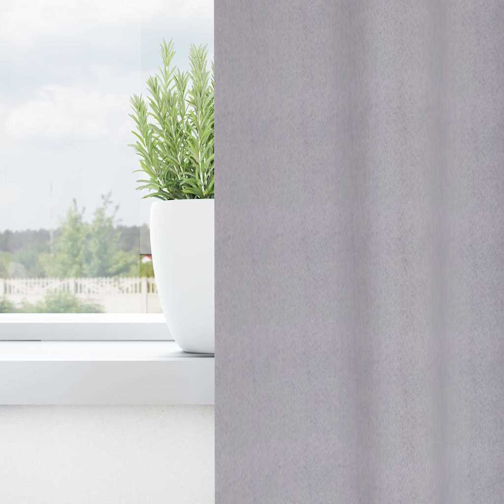 Kardinad rõngastega 2 tk Metallhall 260 x 140 cm Polüester