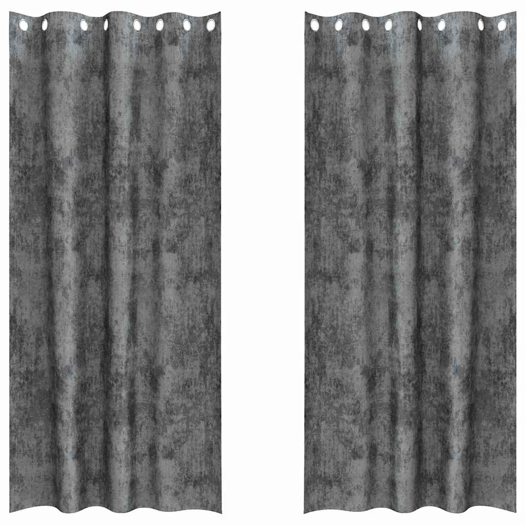 Satiinist kardinad 2 tk Hall 225 x 140 cm Samet