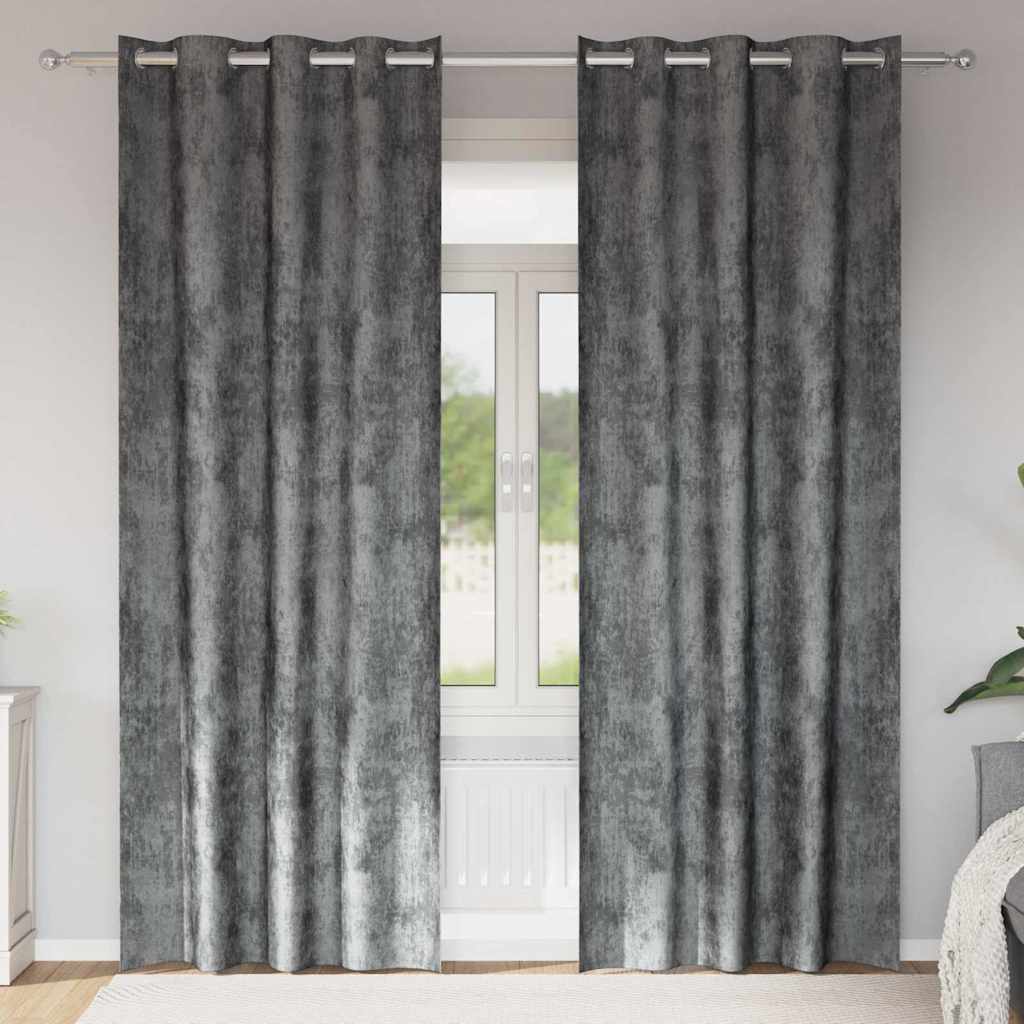 Satiinist kardinad 2 tk Hall 260 x 140 cm Samet