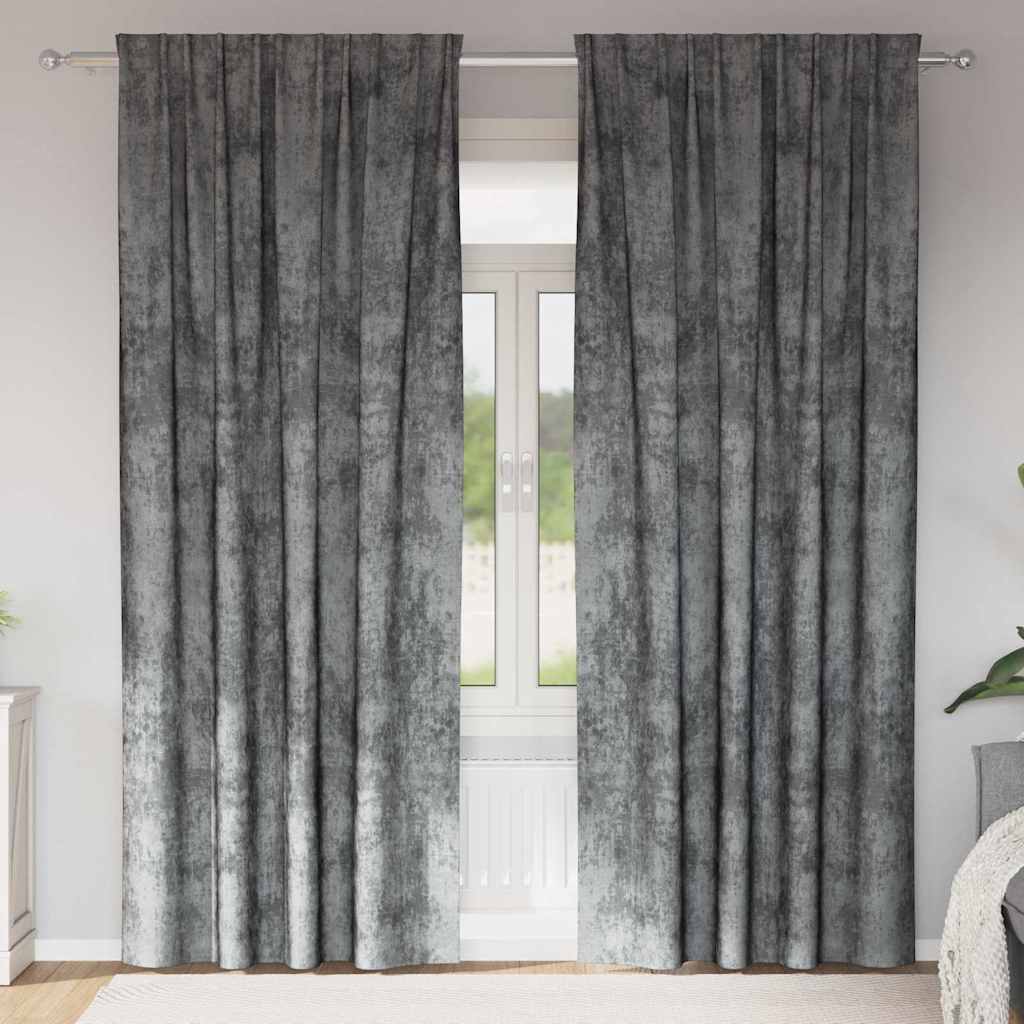 Satiinist kardinad 2 tk Hall 245 x 140 cm Samet