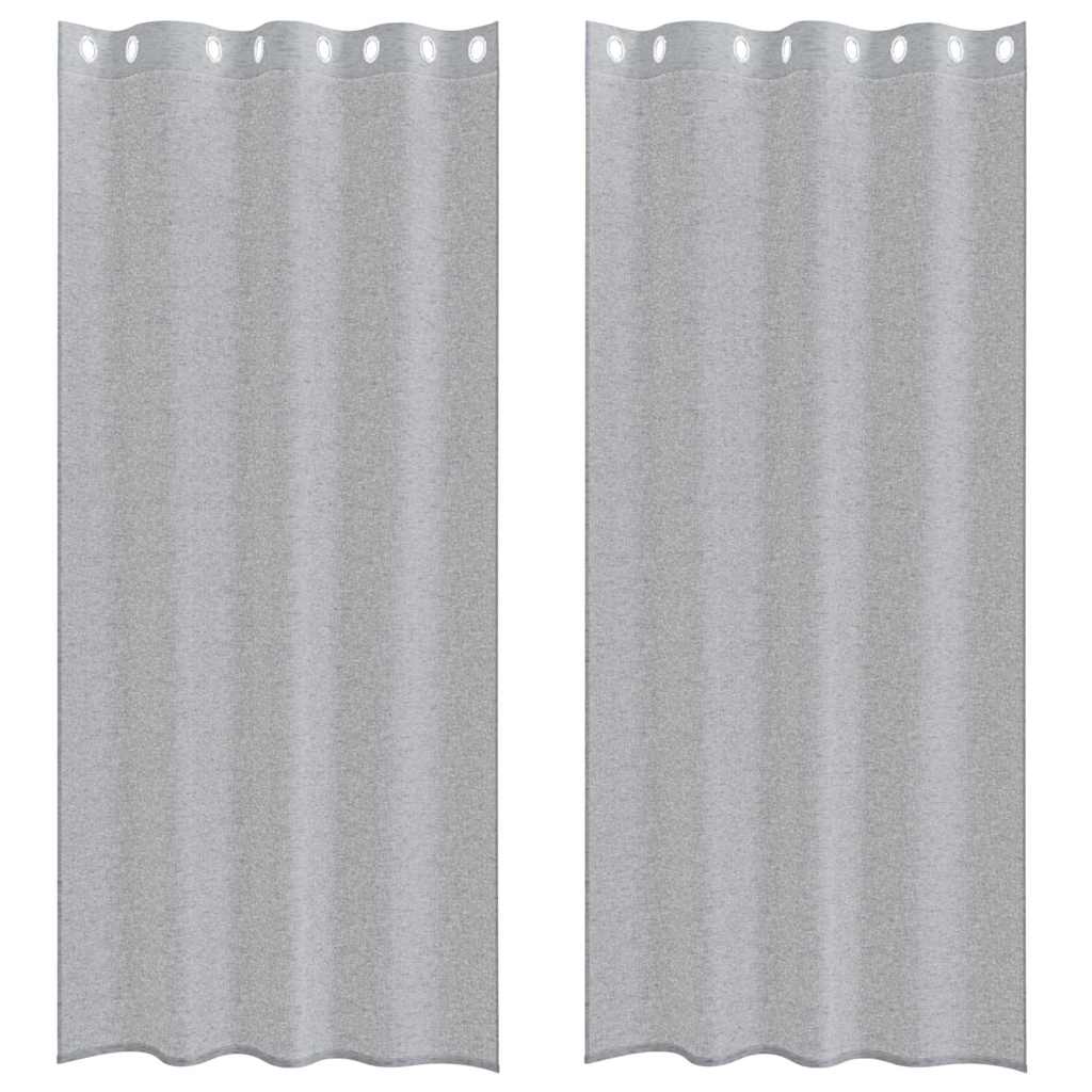 Voile Kardin 2 tk Tumehall 245 x 140 cm Polüester