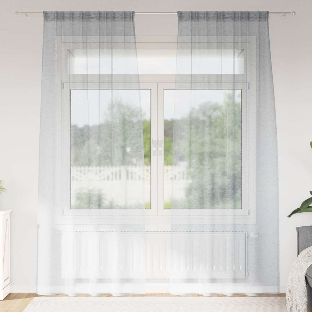 Voile Kardin 2 tk Tumehall 245 x 140 cm Polüester