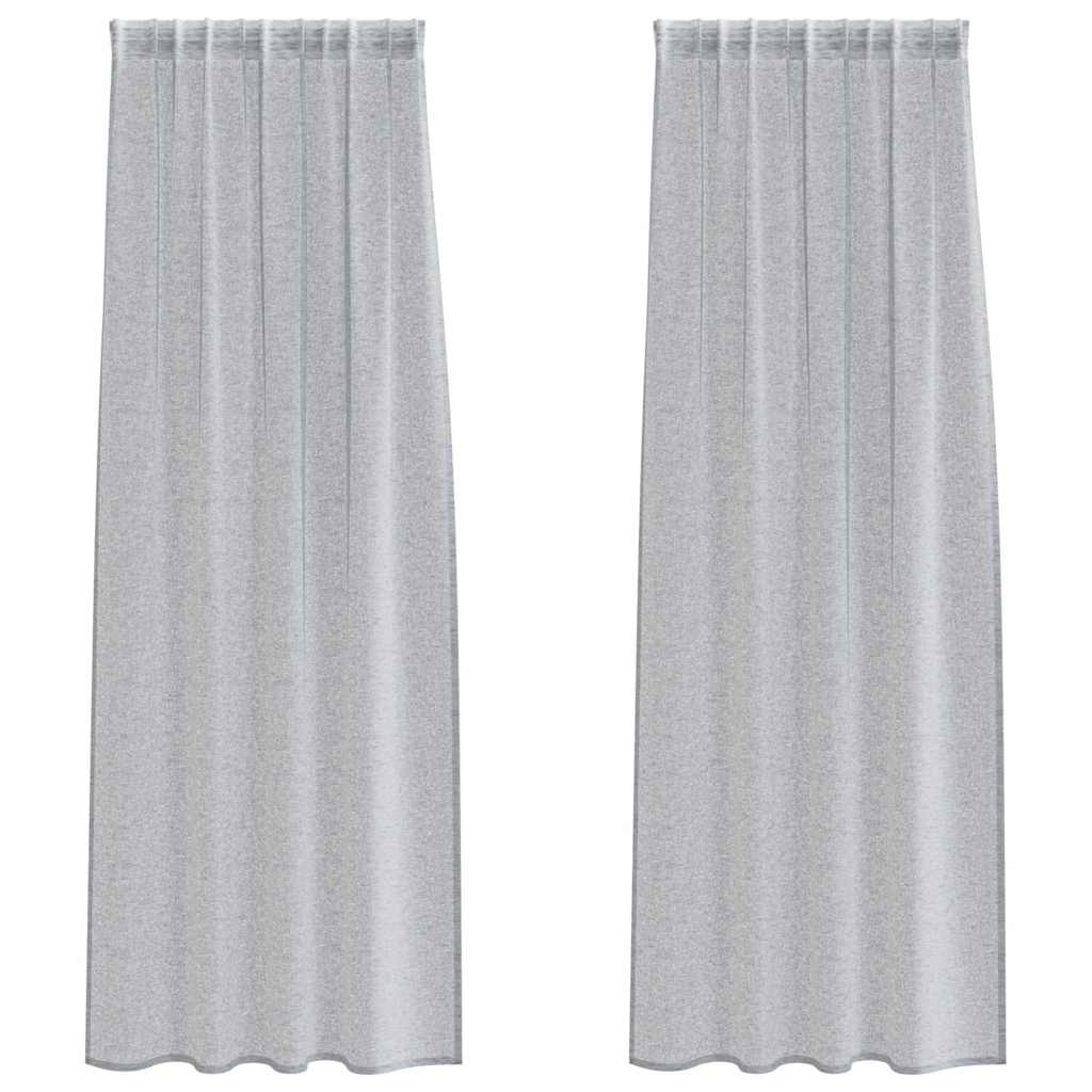 Voile Kardin 2 tk Tumehall 245 x 140 cm Polüester