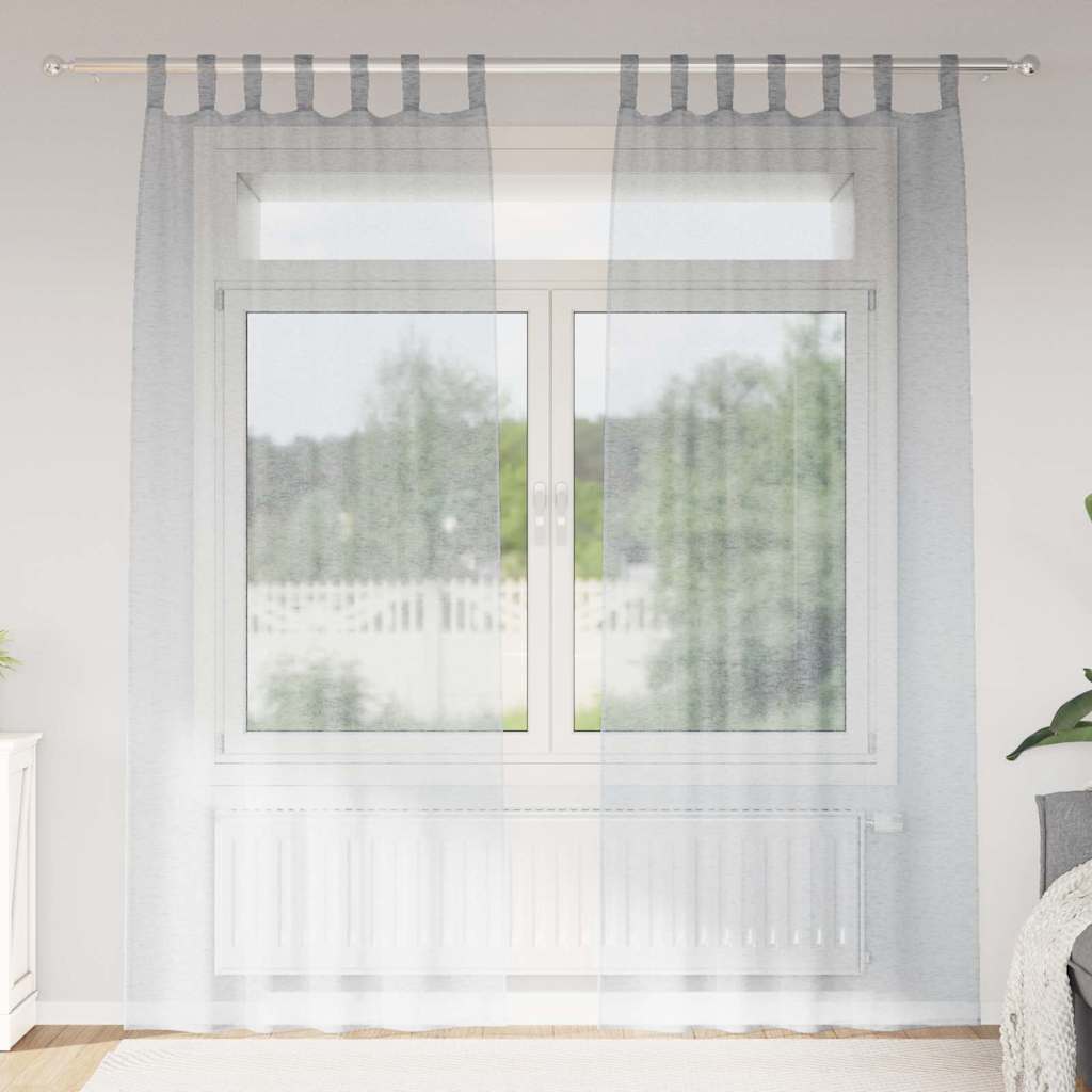 Voile Kardin 2 tk Tumehall 260 x 140 cm Polüester