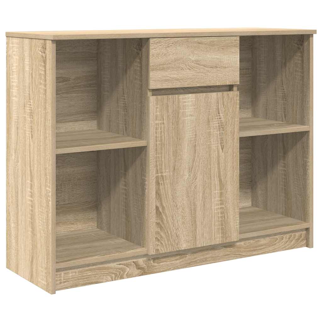Puhvetkapp sahtliga, sonoma tamm, 101x35x76 cm, tehispuit