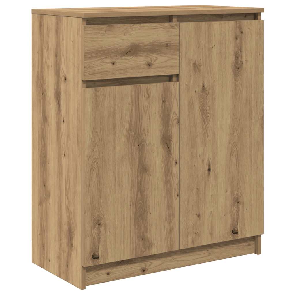 Puhvetkapp sahtliga, artisan tamm, 71x35x84 cm, tehispuit